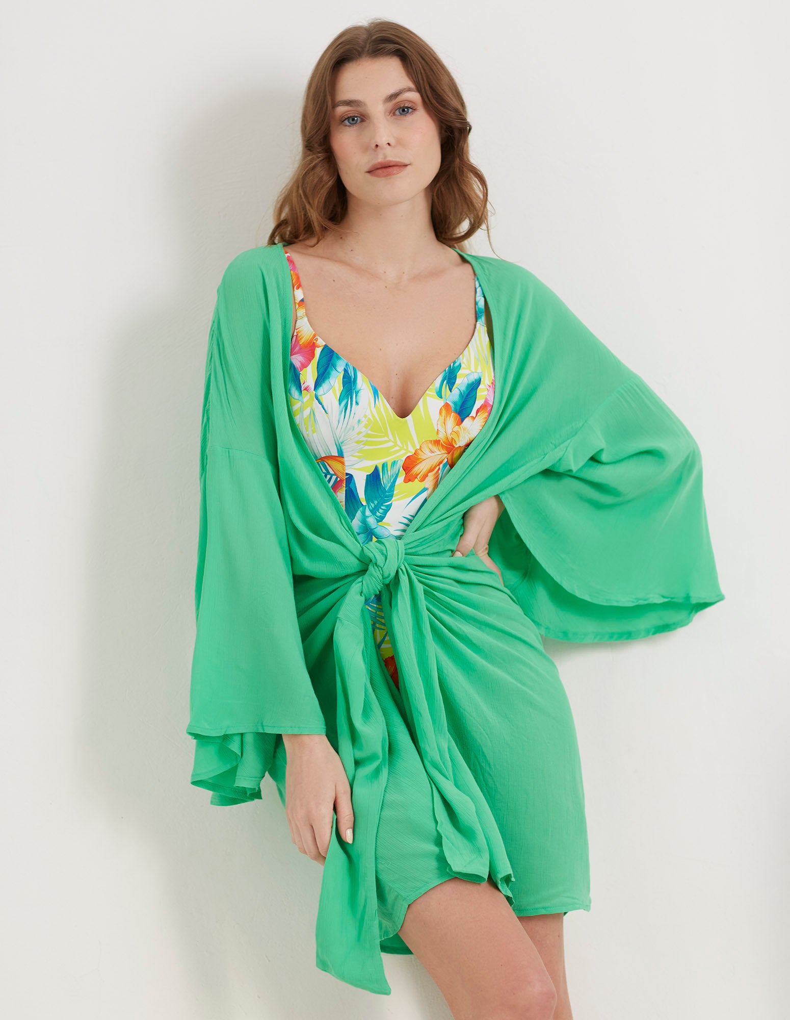 Kaftan jeshil per femra nga Yamamay Albania