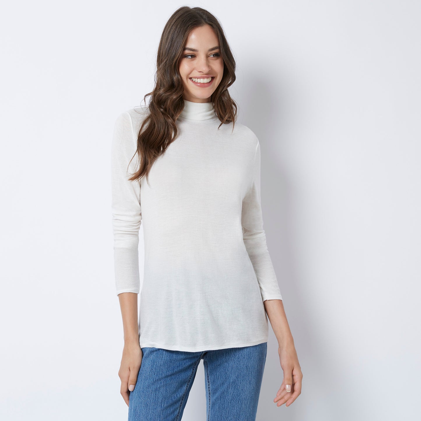 T-shirt - Basic cashmere