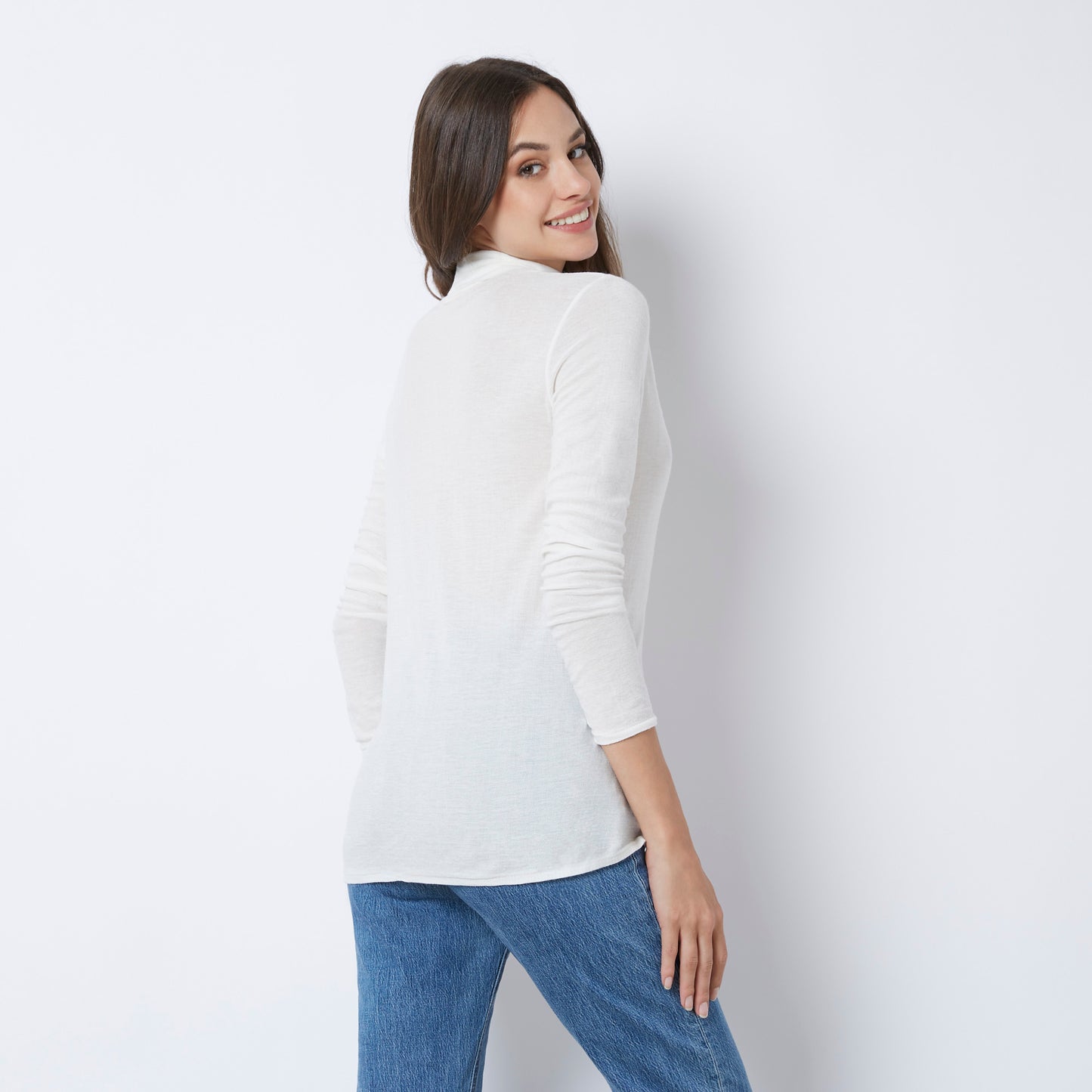 T-shirt - Basic cashmere