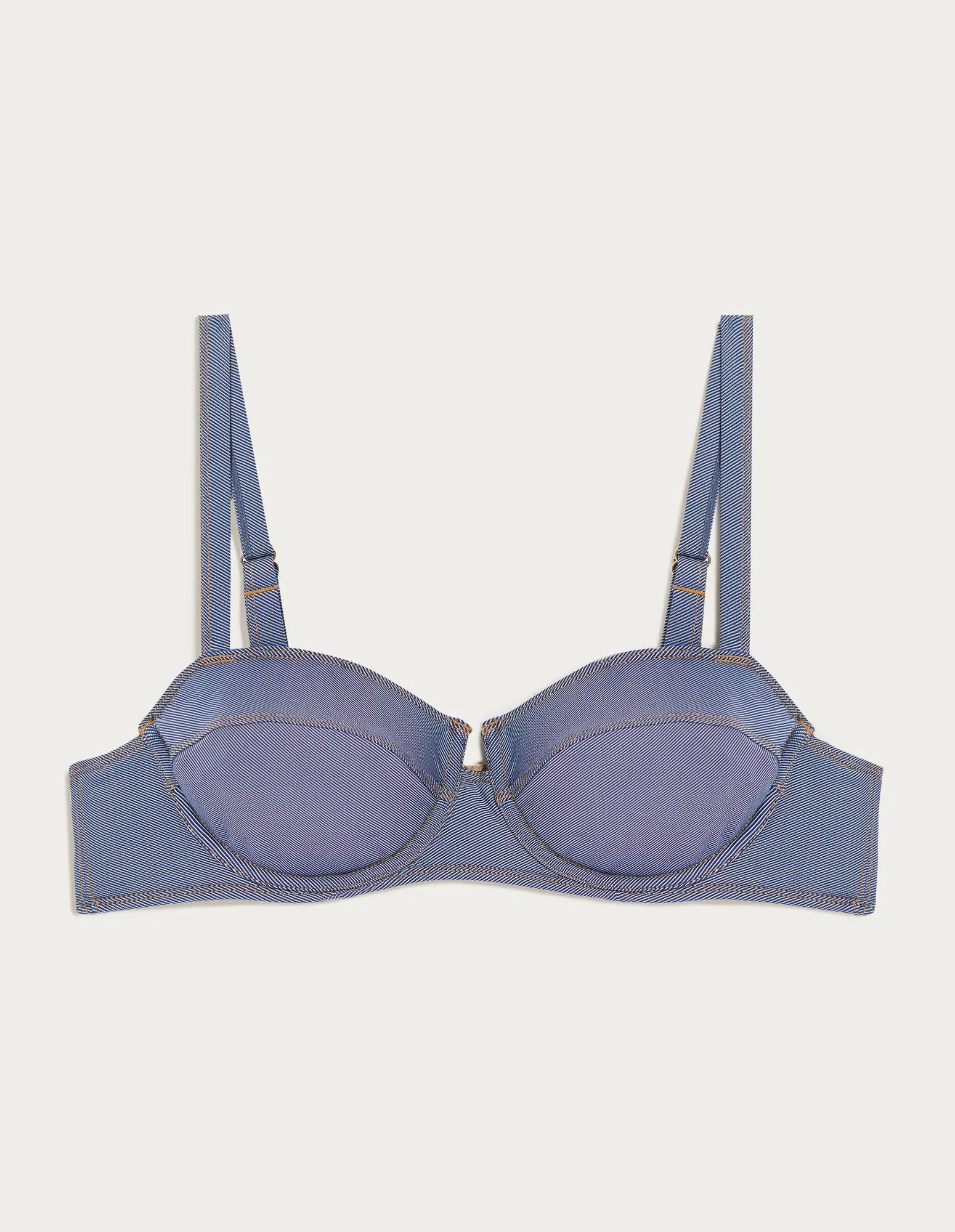 Denim - Reçipetë balconette