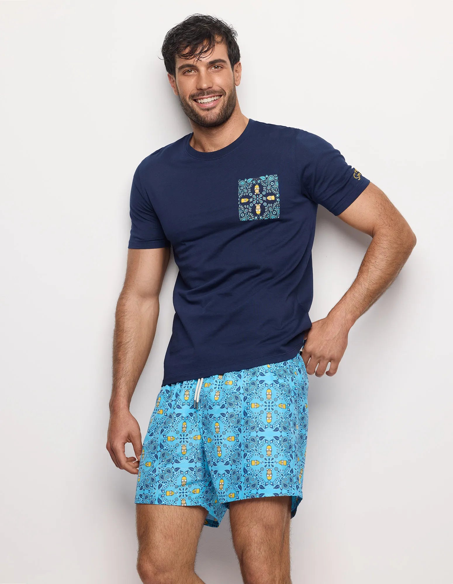 Simpson – Pantallona të shkurtra plazhi