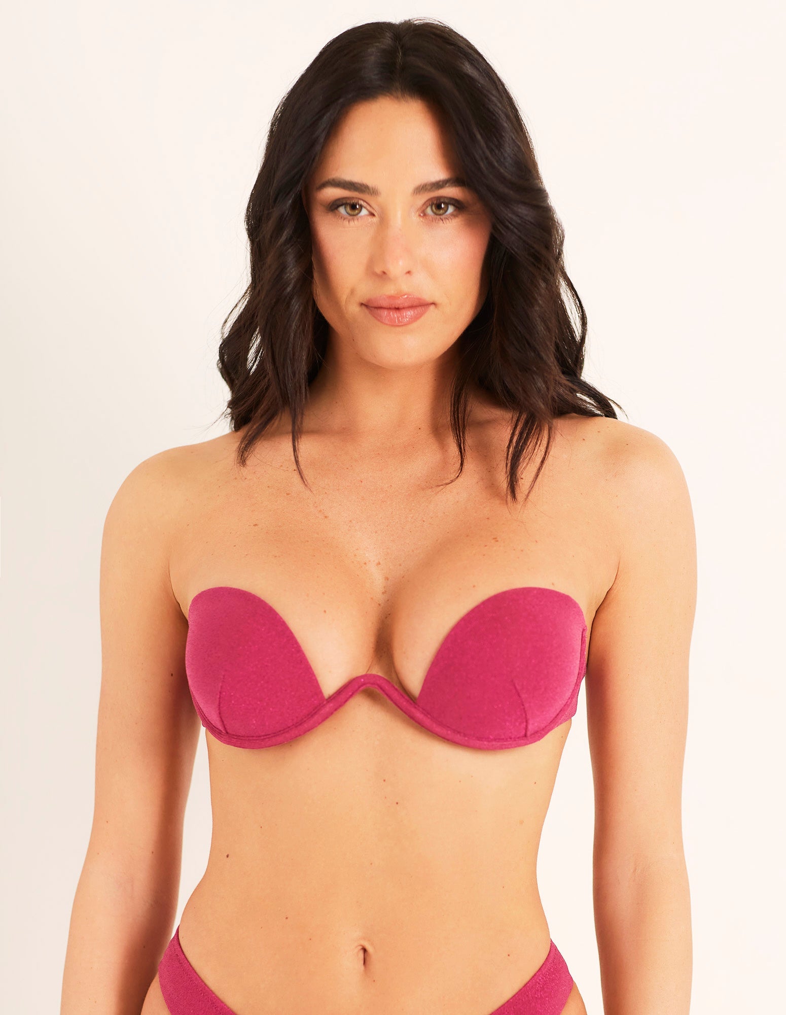 Bright - Rroba banje/bikini reçipetë bandeau me mbushje