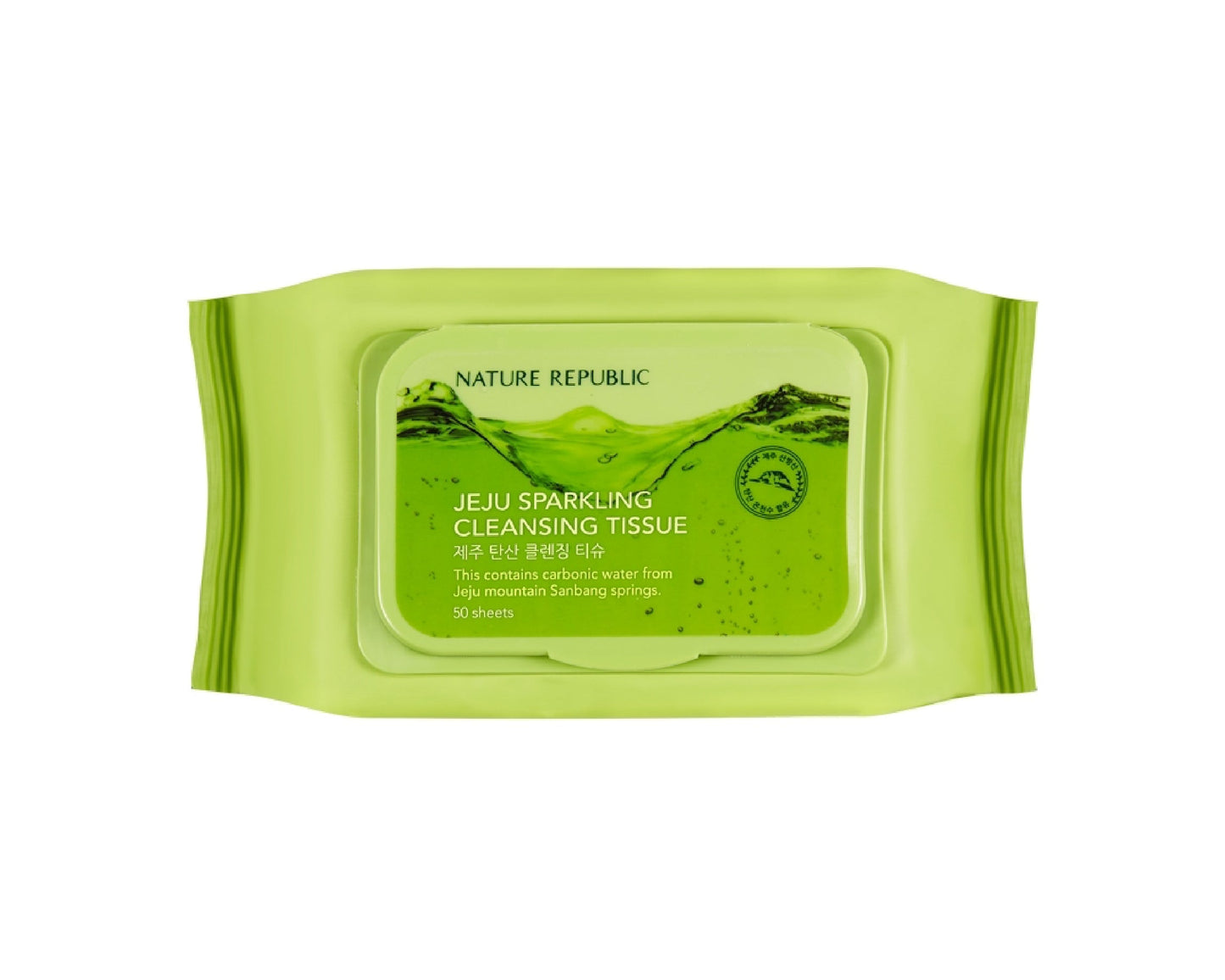 Nature Republic - Jeju Sparkling Cleansing Tissue (peceta të lagura)