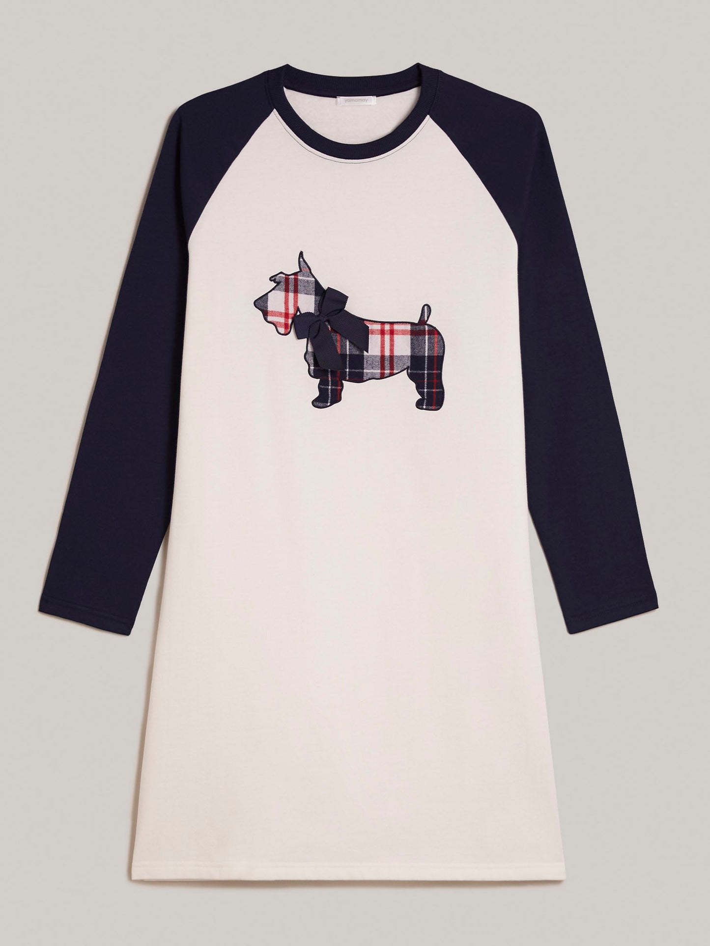 Long-sleeve nightshirt - Xmas Pets