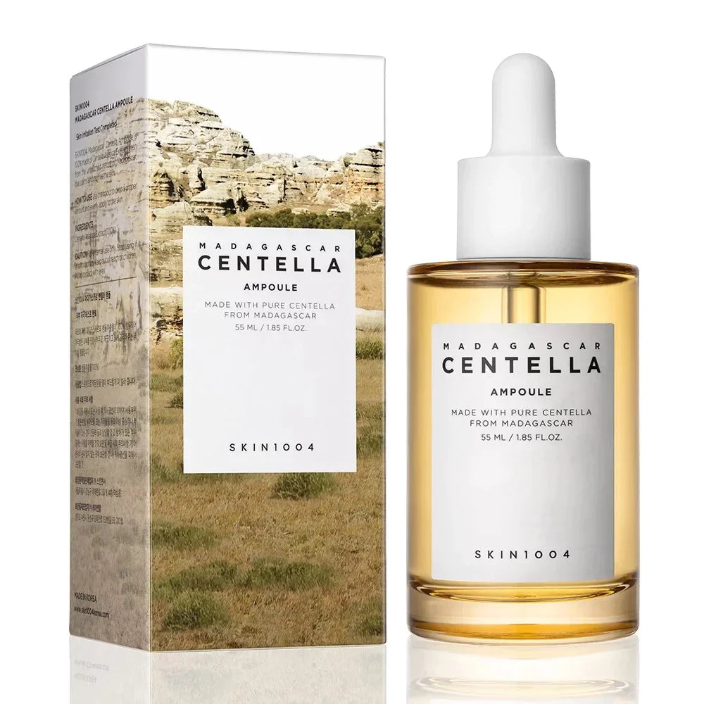 Skin1004 Madagascar Centella Ampoule – ampulë qetësuese dhe rigjeneruese për lëkurë të ndjeshme nga Bassko.