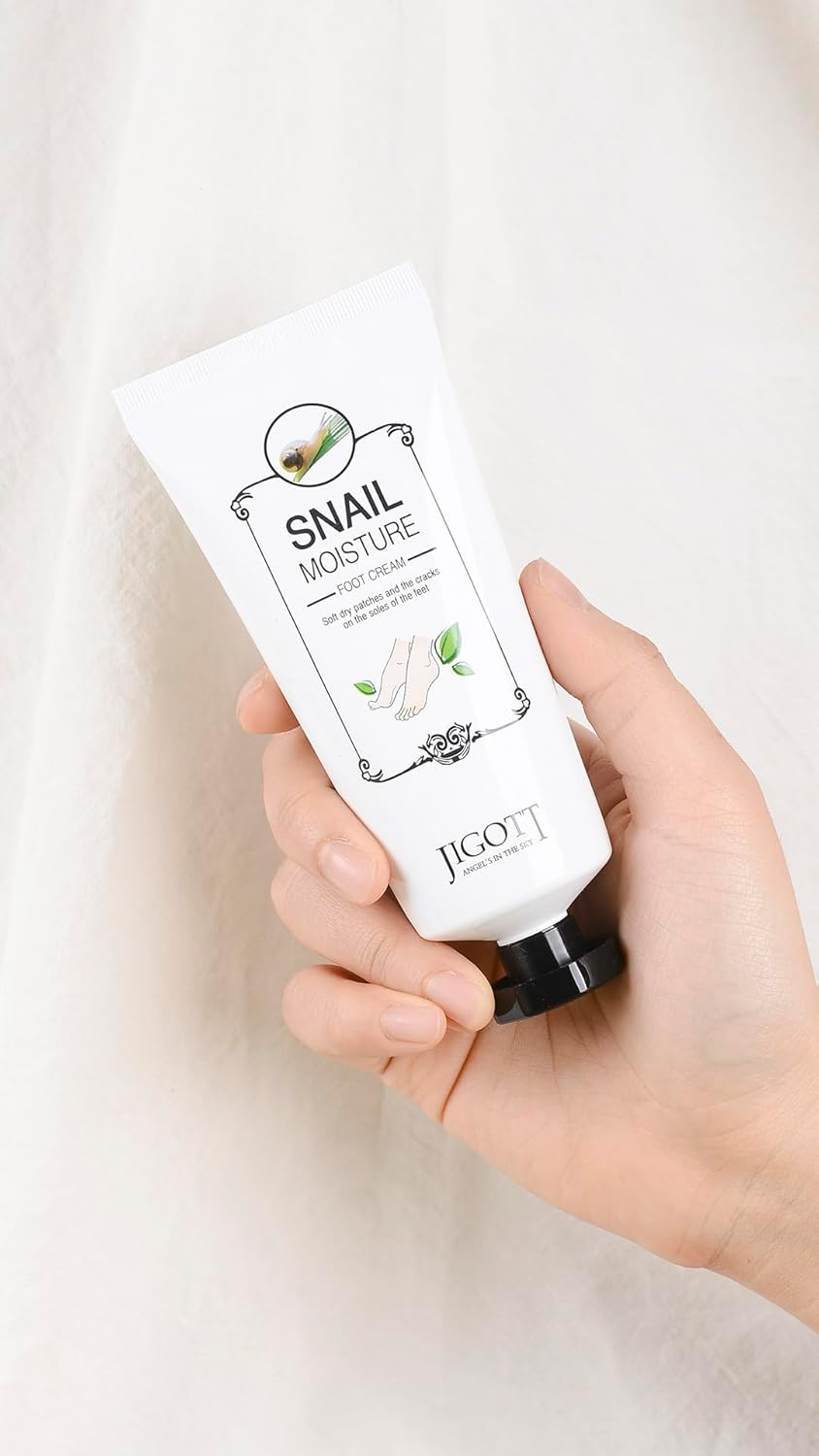 Jigott Snail Real Moisture Hand & Foot Cream Set