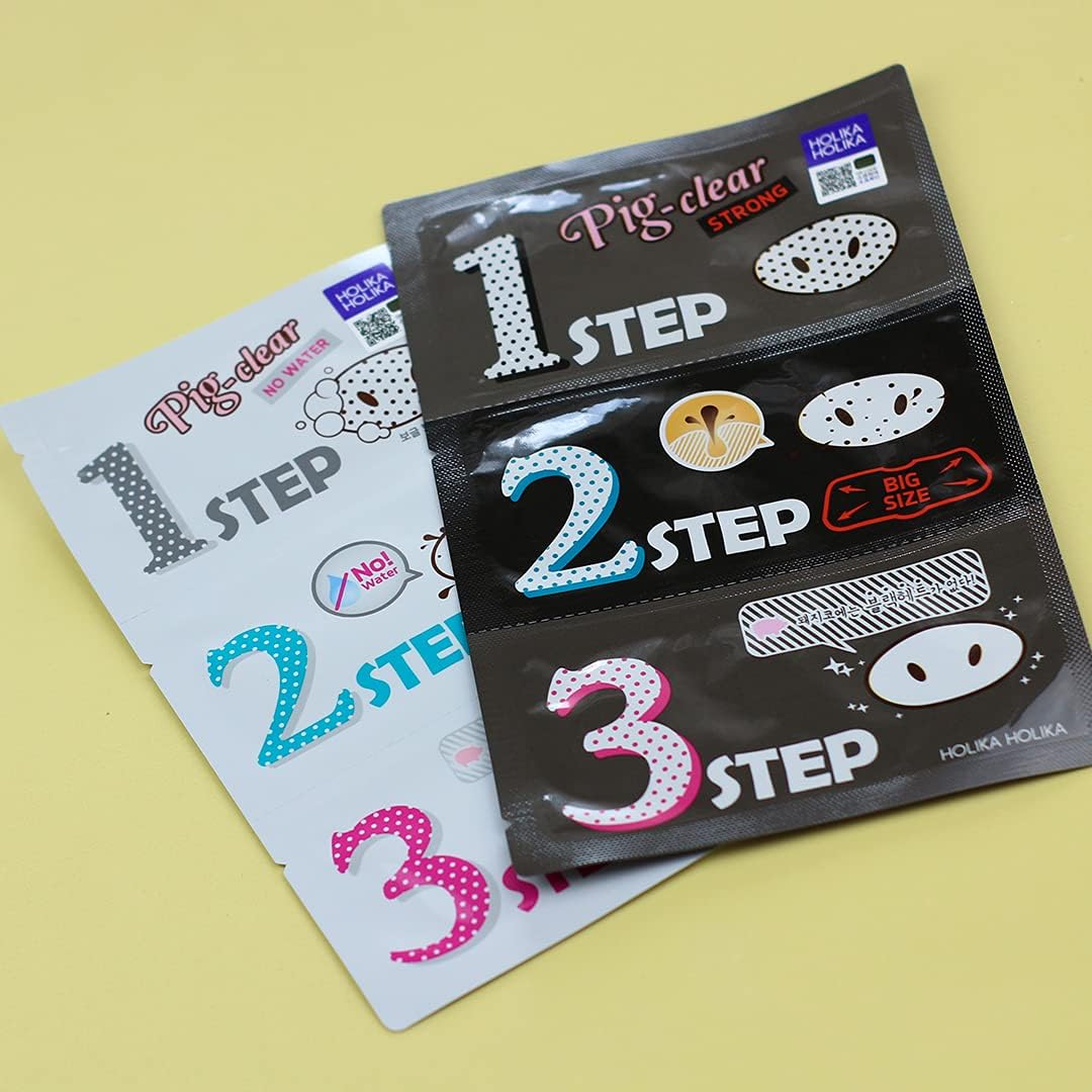 Holika Holika Pig Clear Blackhead 3-step kit (strong)
