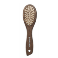 WLINE Wooden Oval Hair Brush for Handbag