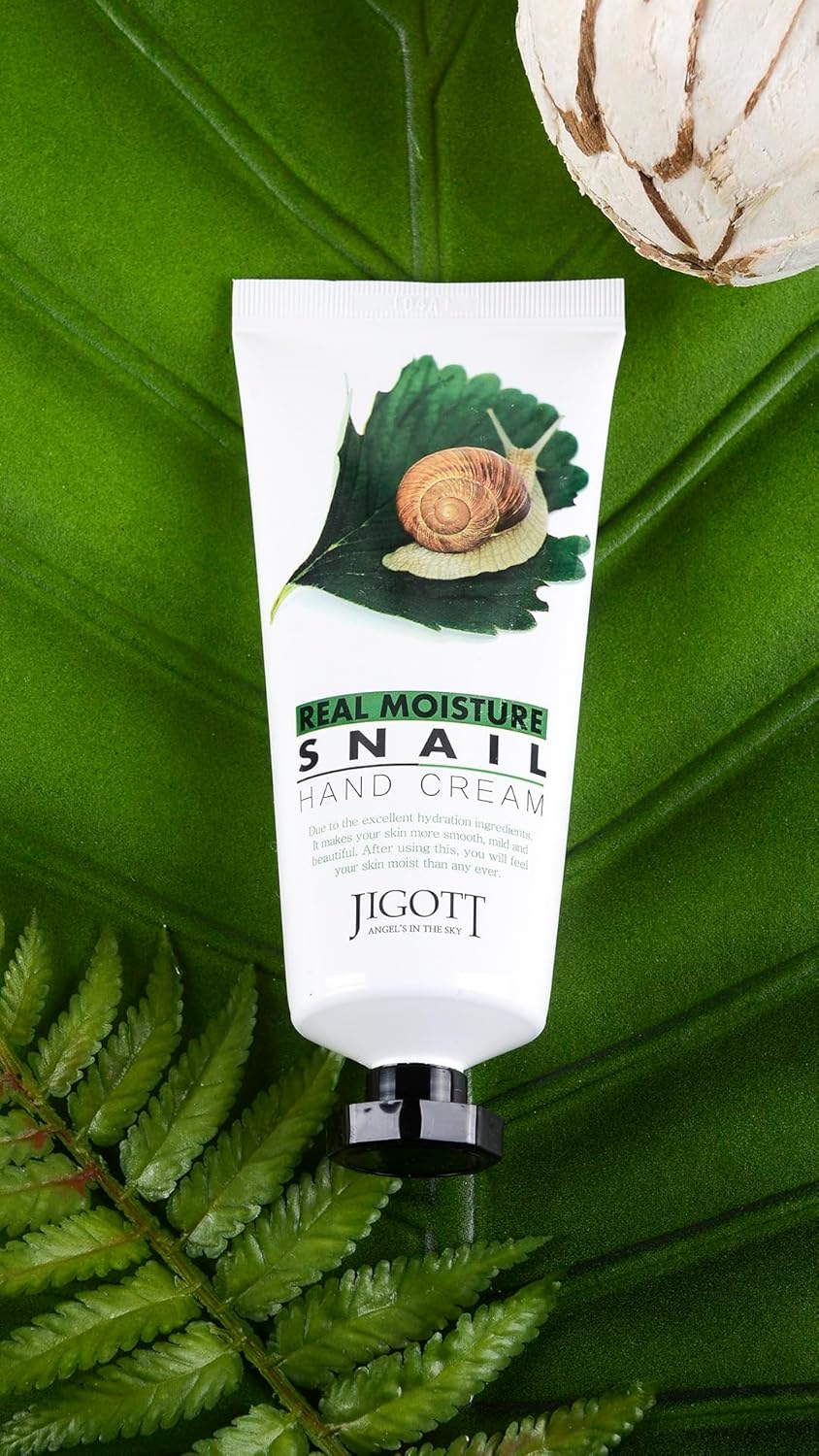 Jigott Snail Real Moisture Hand & Foot Cream Set