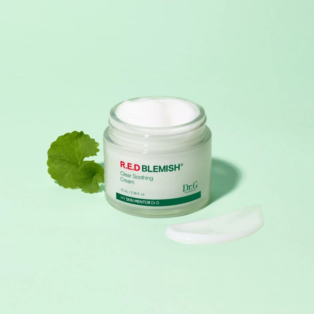 Dr. G R.E.D Blemish Clear Soothing Cream nga BASSKO për qetësim dhe hidratim të lëkurës me akne