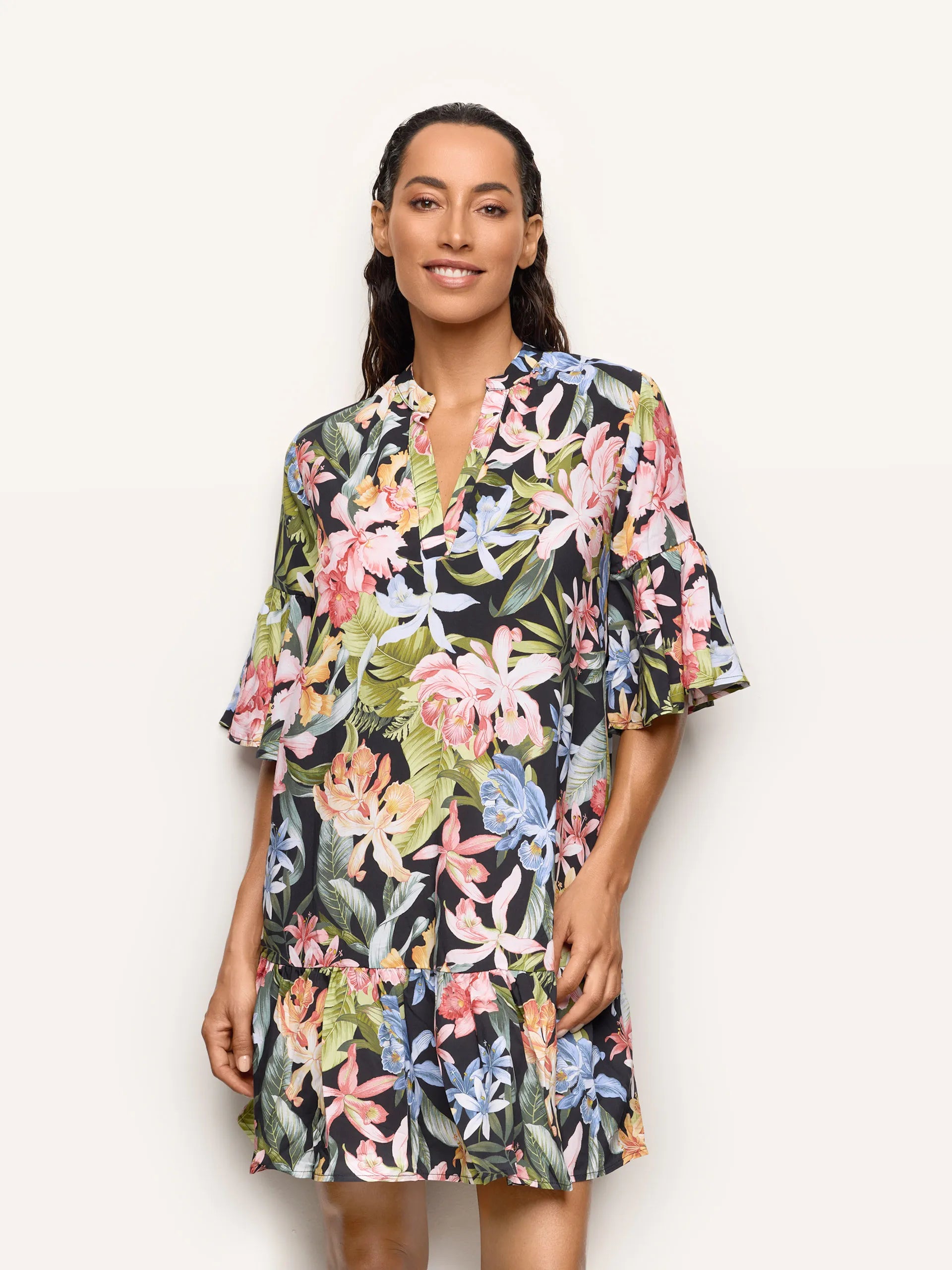 fustan i shkurter per femra yamamay tahiti floral veror