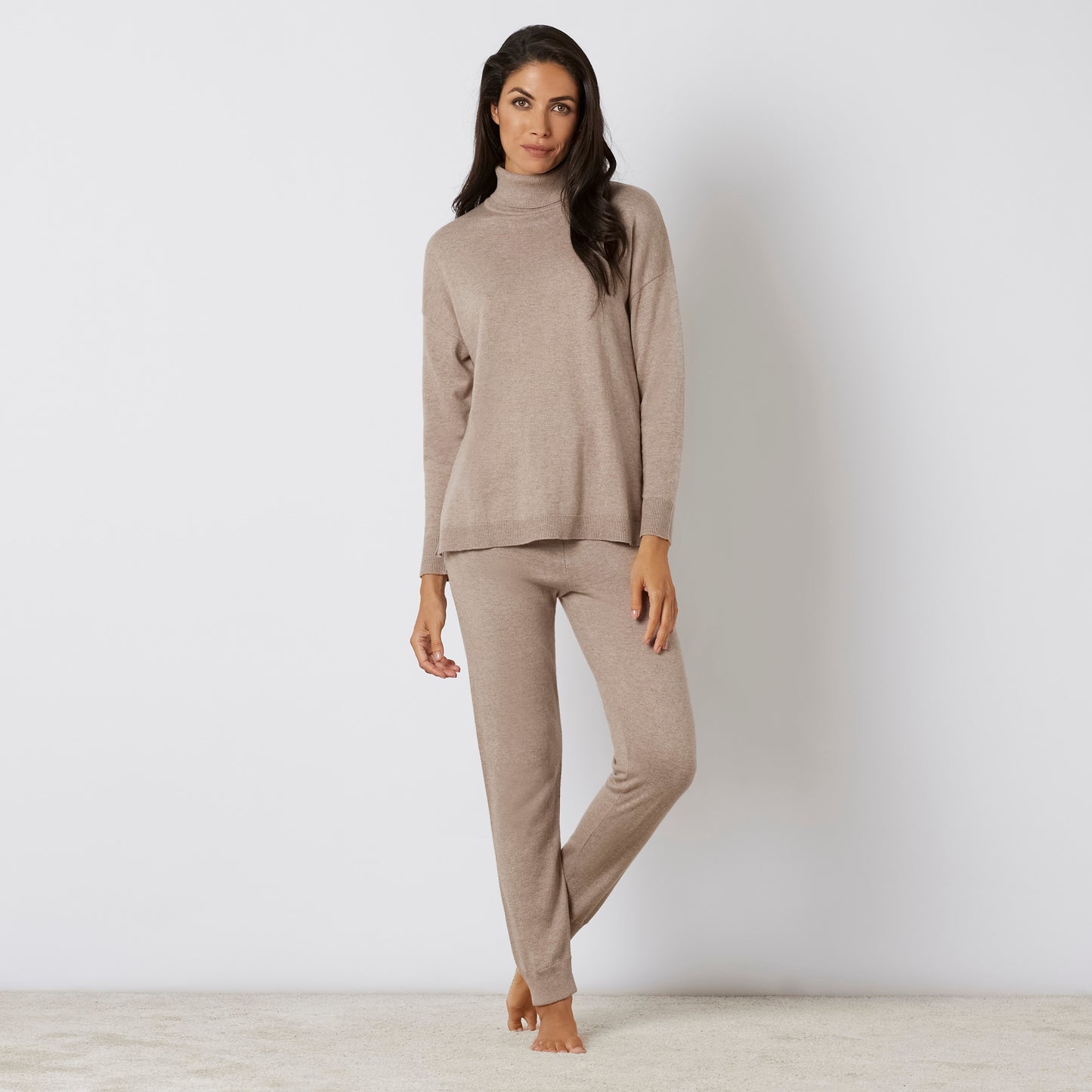 High collar shirt - Loungewear Cashmere