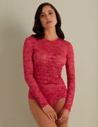 COLORS – Bluzë Me Dantellë me Mëngë të Gjata