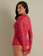 COLORS – Bluzë Me Dantellë me Mëngë të Gjata