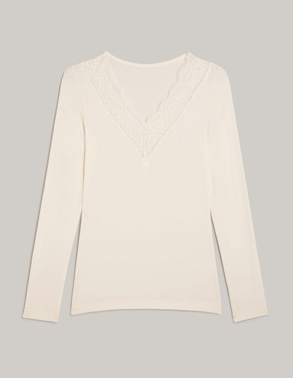 T-shirt - Basic Modal/Wool