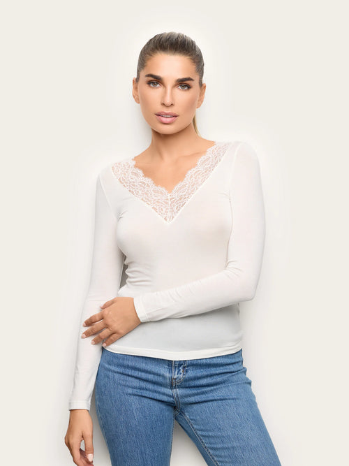 Yamamay Albania Long-sleeve v neck T-shirt | AMAD193005035_01_98bc0a54-328c-49b9-b76c-b43b9d9d29e1.jpg