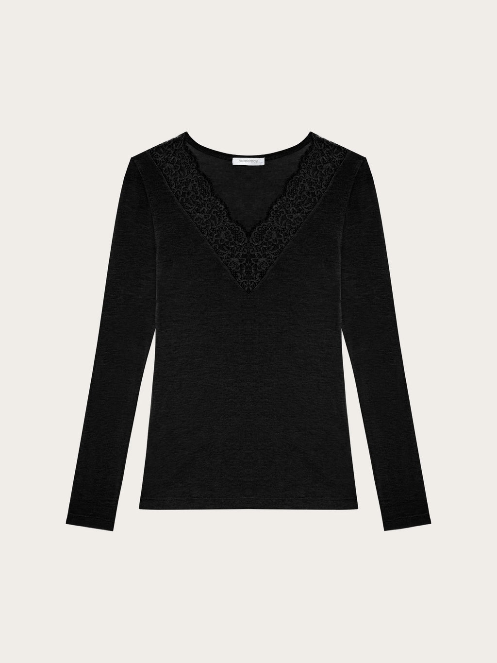 Yamamay Albania Long-sleeve v neck T-shirt | AMAD193005072_06_56a42749-3c9e-4e9c-931b-54aaf37a0d23.jpg