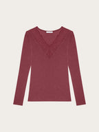 Yamamay Albania Long-sleeve v neck T-shirt | AMAD193005092_06_a9c9b470-ca81-4ac1-b19e-14301927af87.jpg