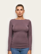 Yamamay Albania Long-sleeve boat neck T-shirt | AMAD193007063_02.jpg