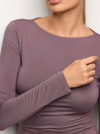 Yamamay Albania Long-sleeve boat neck T-shirt | AMAD193007063_03.jpg