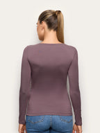 Yamamay Albania Long-sleeve boat neck T-shirt | AMAD193007063_05.jpg