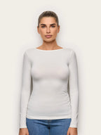 Yamamay Albania Long-sleeve boat neck T-shirt | AMAD193007096_02.jpg