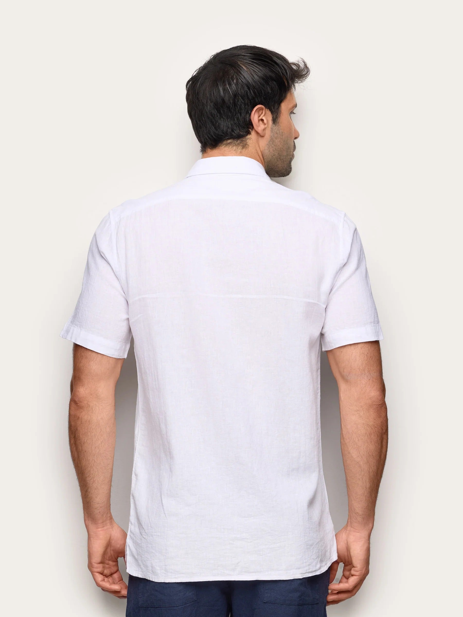 Linen / Cotton - Këmishë lino dhe pambuk për meshkuj