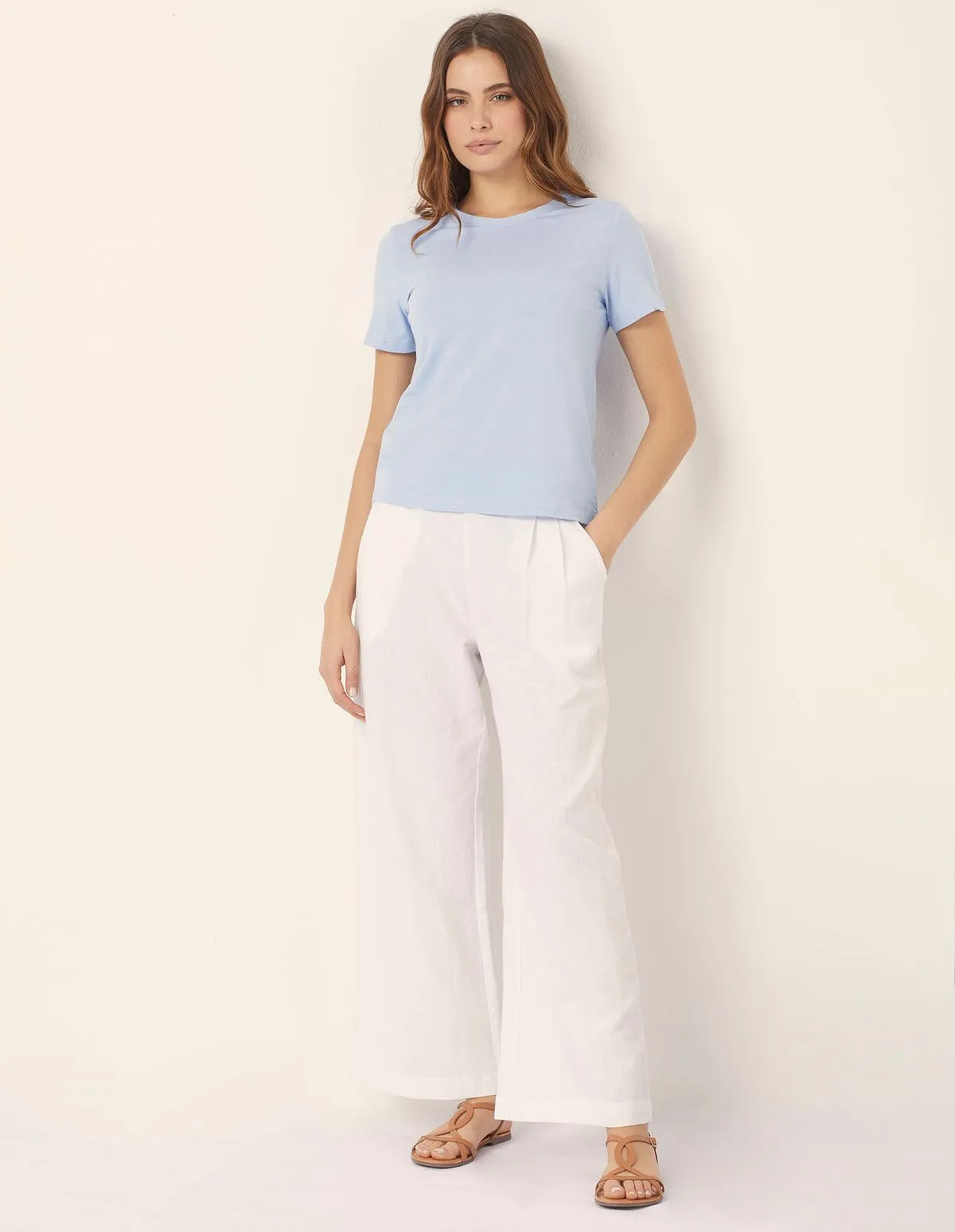 Cotton / Linen - Pantallona te gjata
