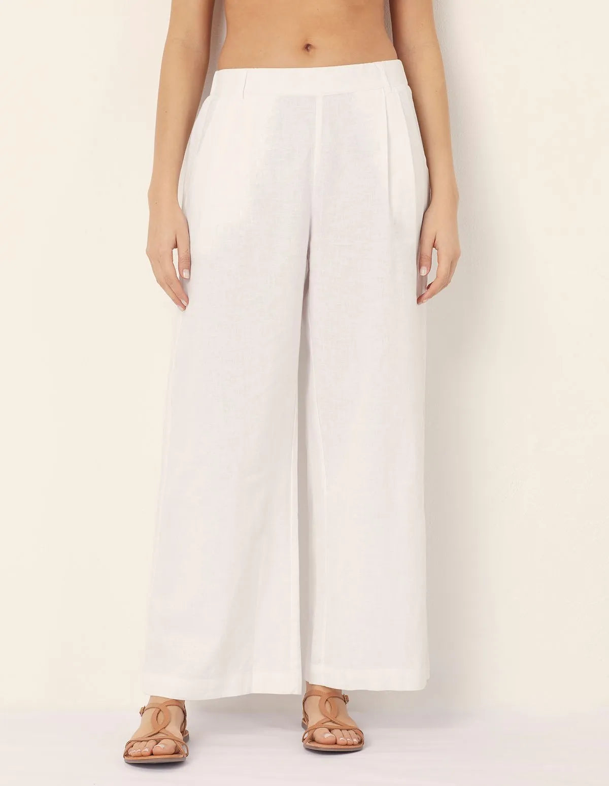Cotton / Linen - Pantallona te gjata