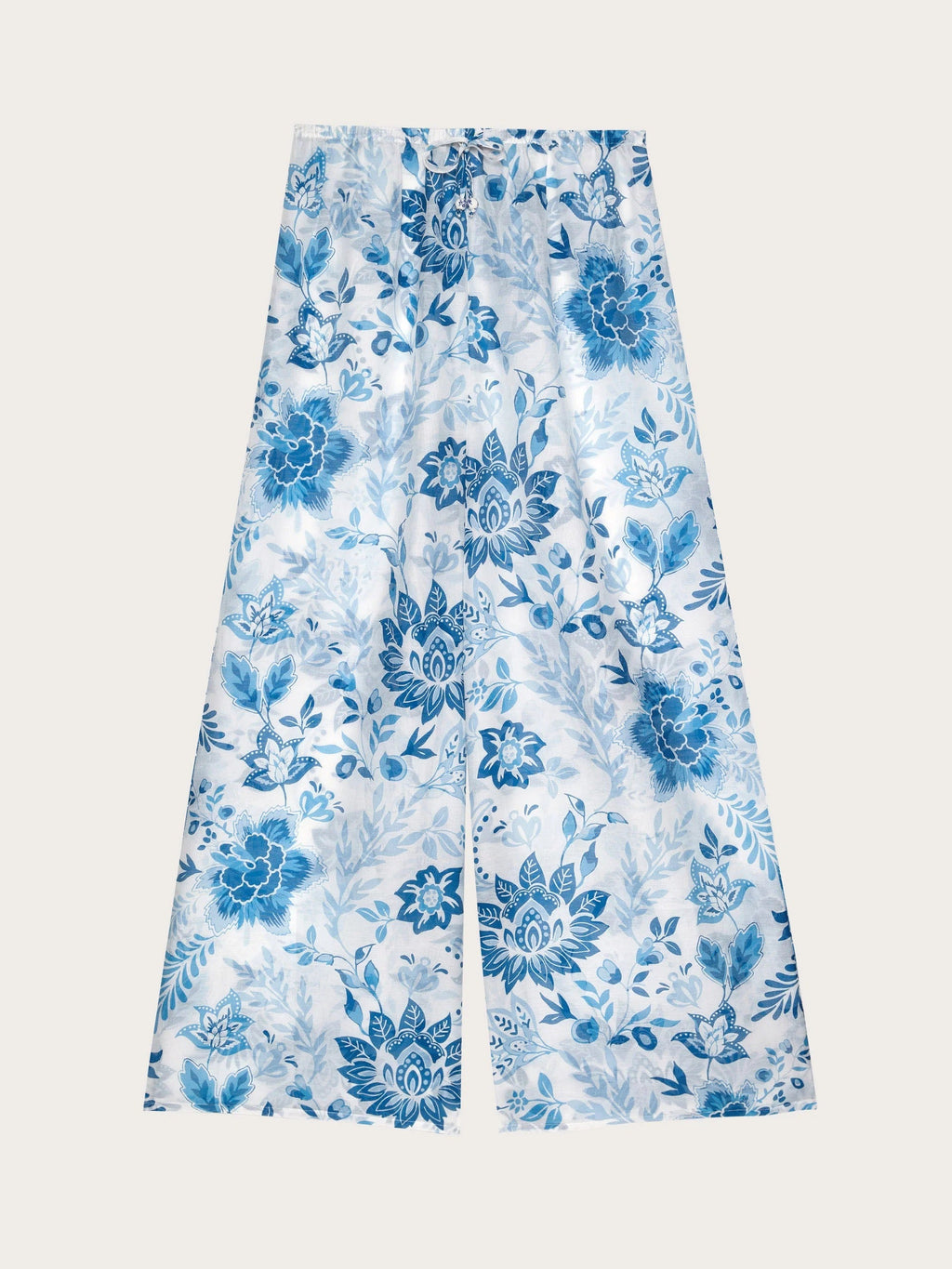 Greta Silk Blend - Pantallona të gjata për femra