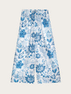Greta Silk Blend - Pantallona të gjata për femra