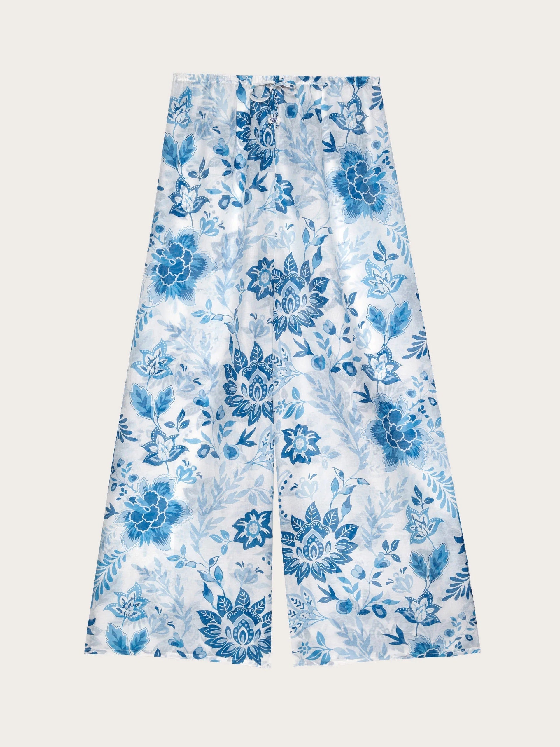 Greta Silk Blend - Pantallona të gjata për femra