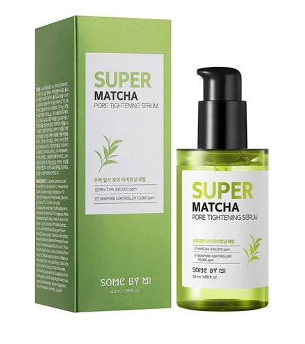 SOME BY MI Super Matcha Pore Tightening Serum – Lightweight Serum for Pore Care, Sebum Control & a Smoother-Looking Finish