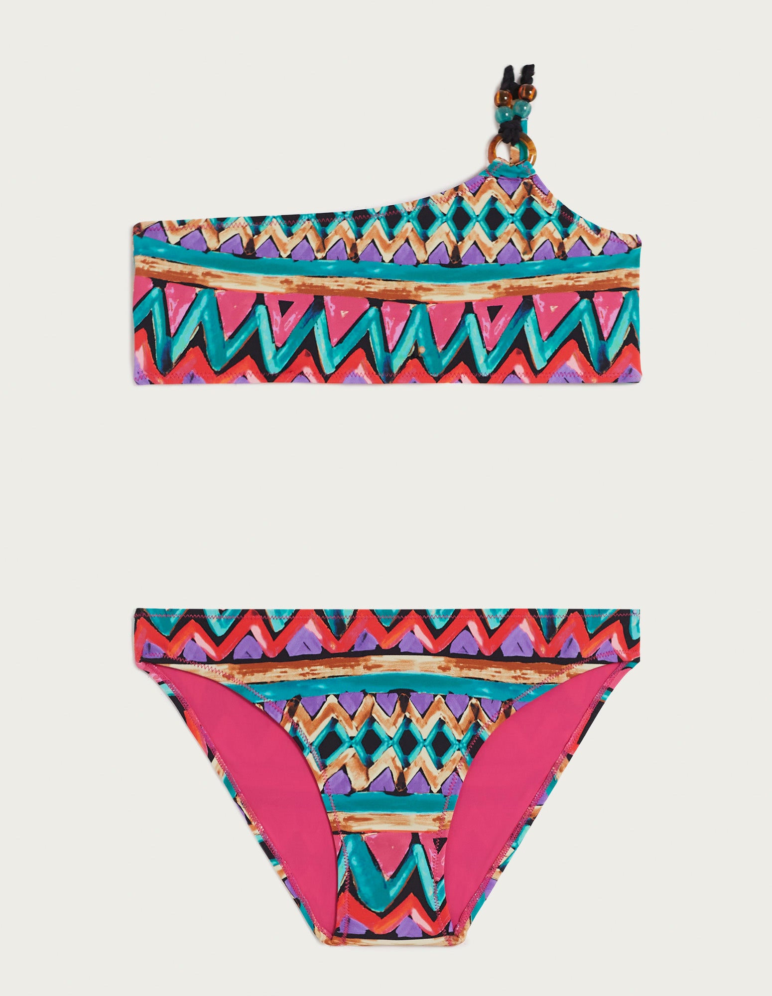 Lamu - Set bikini (reçipetë + mbathje normale)