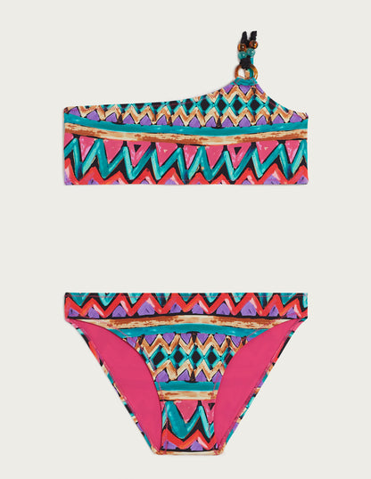 Lamu - Set bikini (reçipetë + mbathje normale)