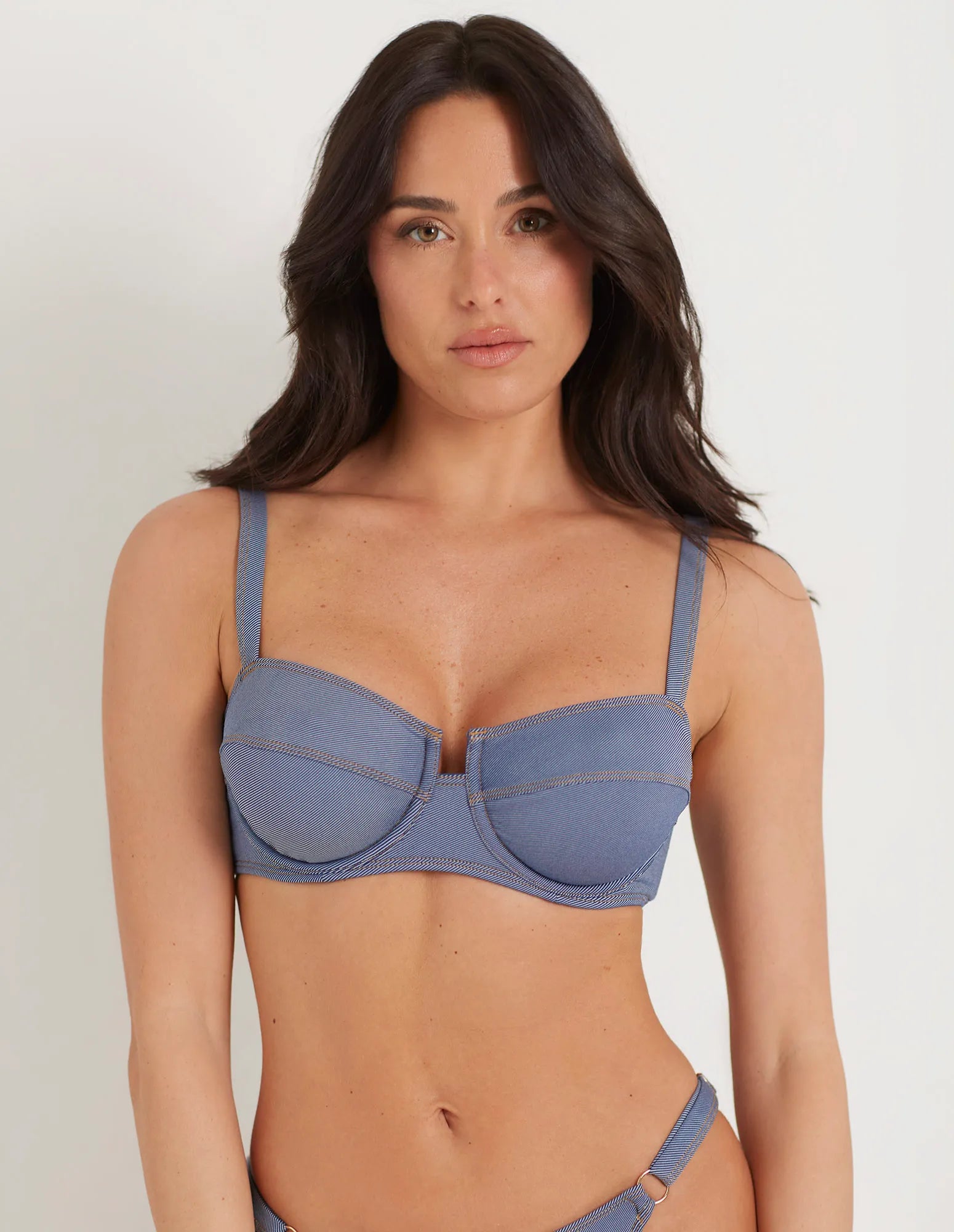 Denim - Reçipetë balconette