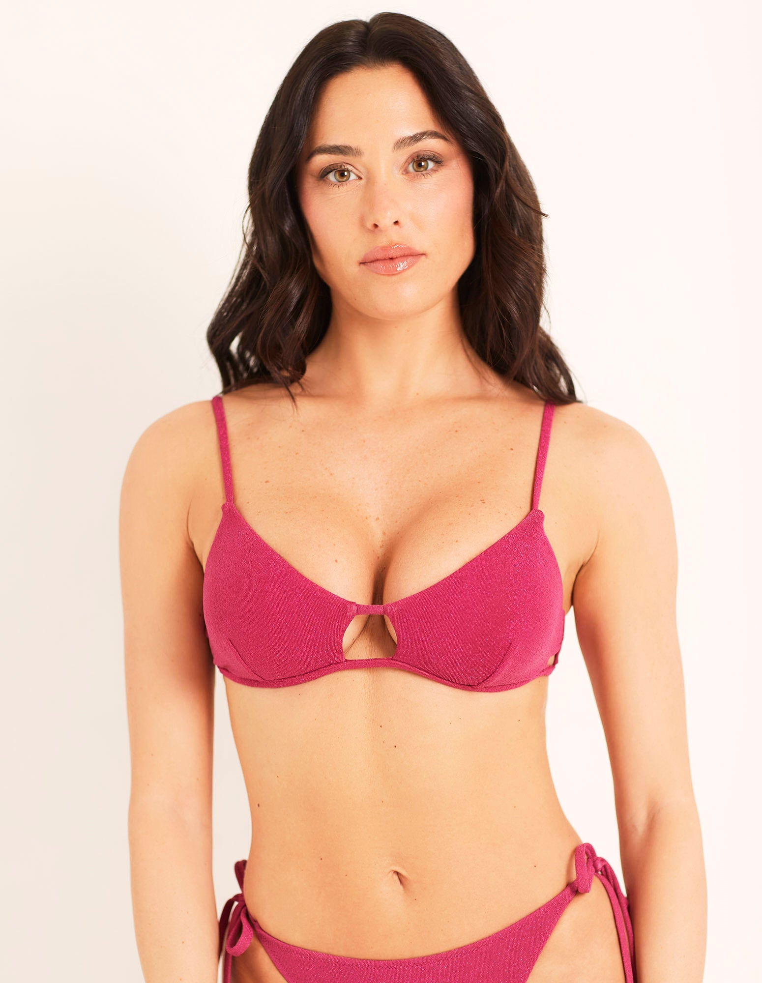 Bright - Rroba banje/bikini reçipetë bralette me mbushje