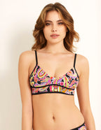 Nialy - Rroba banje/bikini reçipetë bralette me mbushje