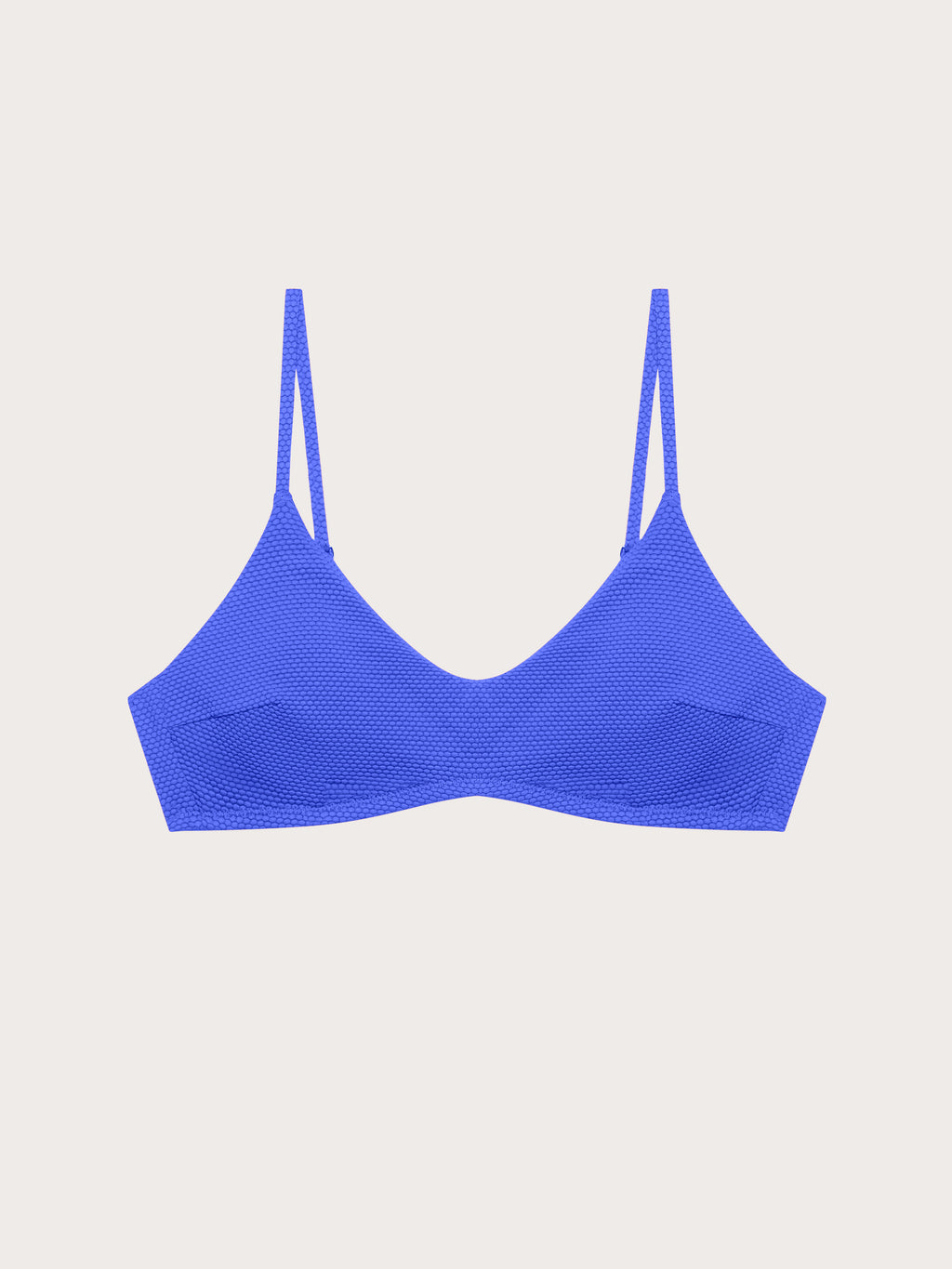 Textured - Reçipeta bikini bralette me mbushje për femra