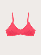 Textured - Reçipeta bikini bralette me mbushje për femra