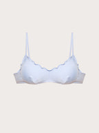 Seersucker - Reçipeta bikini bralette me mbushje për femra