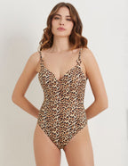 Padded one-piece swimsuit - Essentials