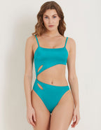 One-piece swimsuit w/remov. cup inserts - Shira