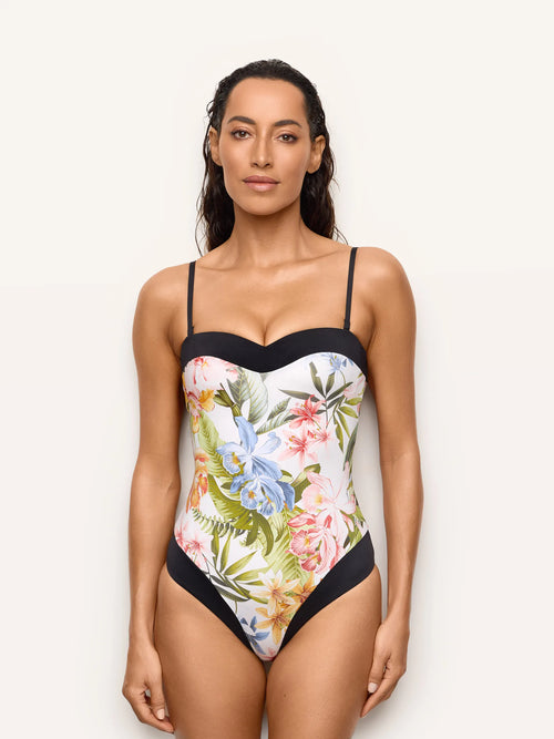 Yamamay Albania Padded one-piece swimsuit | CCID192010_128_02.jpg