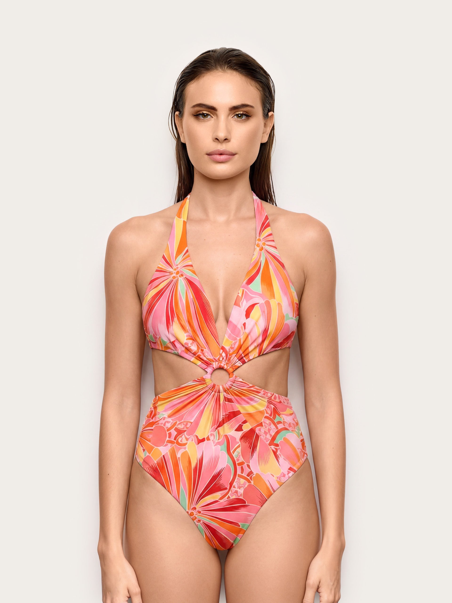 Hadria - One-piece swimsuit w/remov.