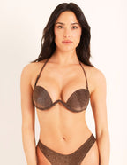 Bright - Rroba banje/bikini reçipetë bandeau me mbushje