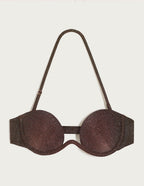 Bright - Rroba banje/bikini reçipetë bandeau me mbushje