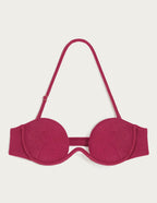 Bright - Rroba banje/bikini reçipetë bandeau me mbushje