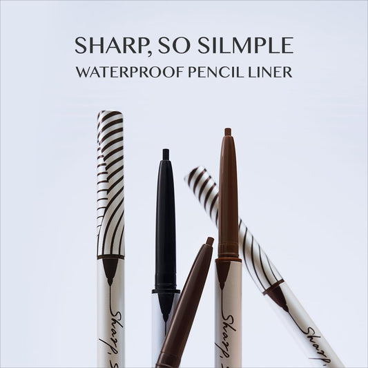 CLIO - Sharp So Simple Waterproof Pencil Liner Black (laps per sytë)