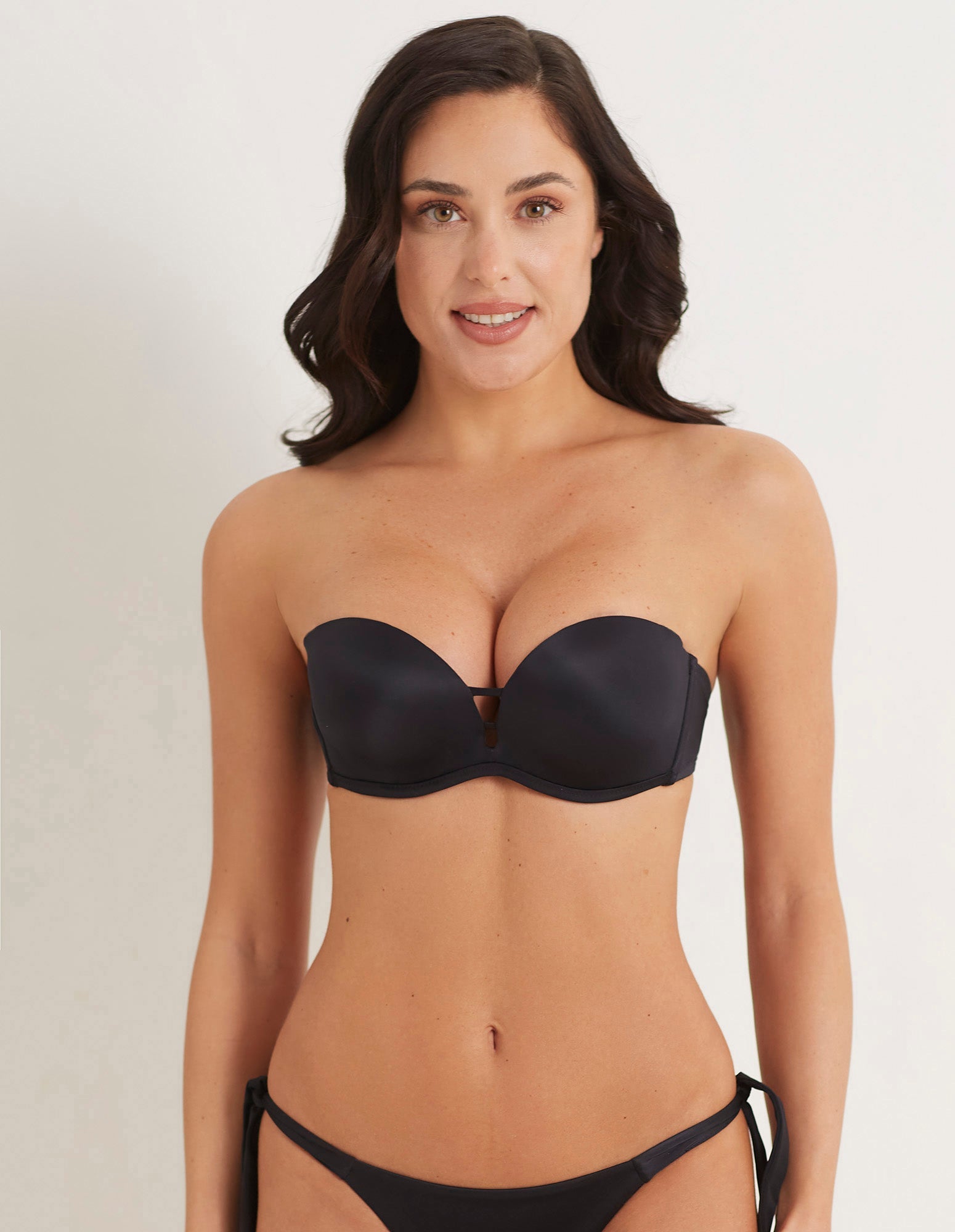 Push push up bandeau bk bra - Essentials